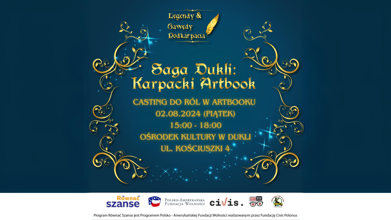 Casting do Ról w "Saga Dukli - Karpacki Artbook