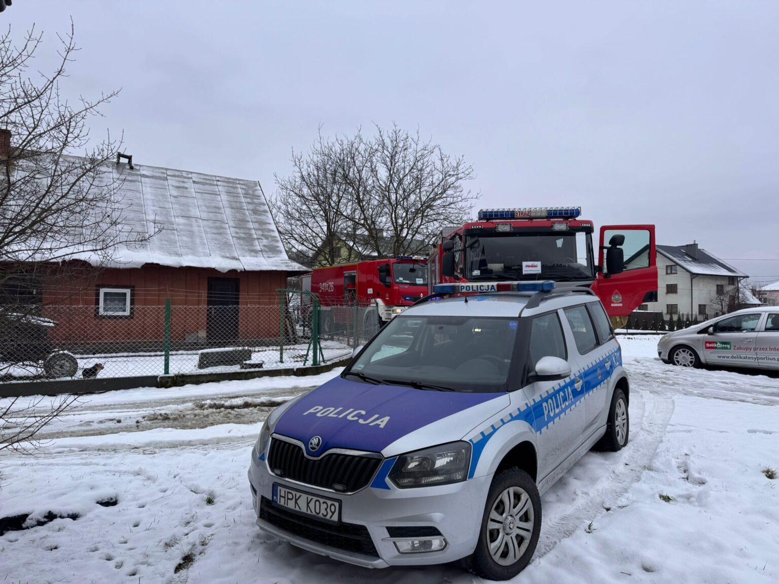 Wybuch pieca w Lipowicy – szybka reakcja służb ratunkowych [GALERIA]